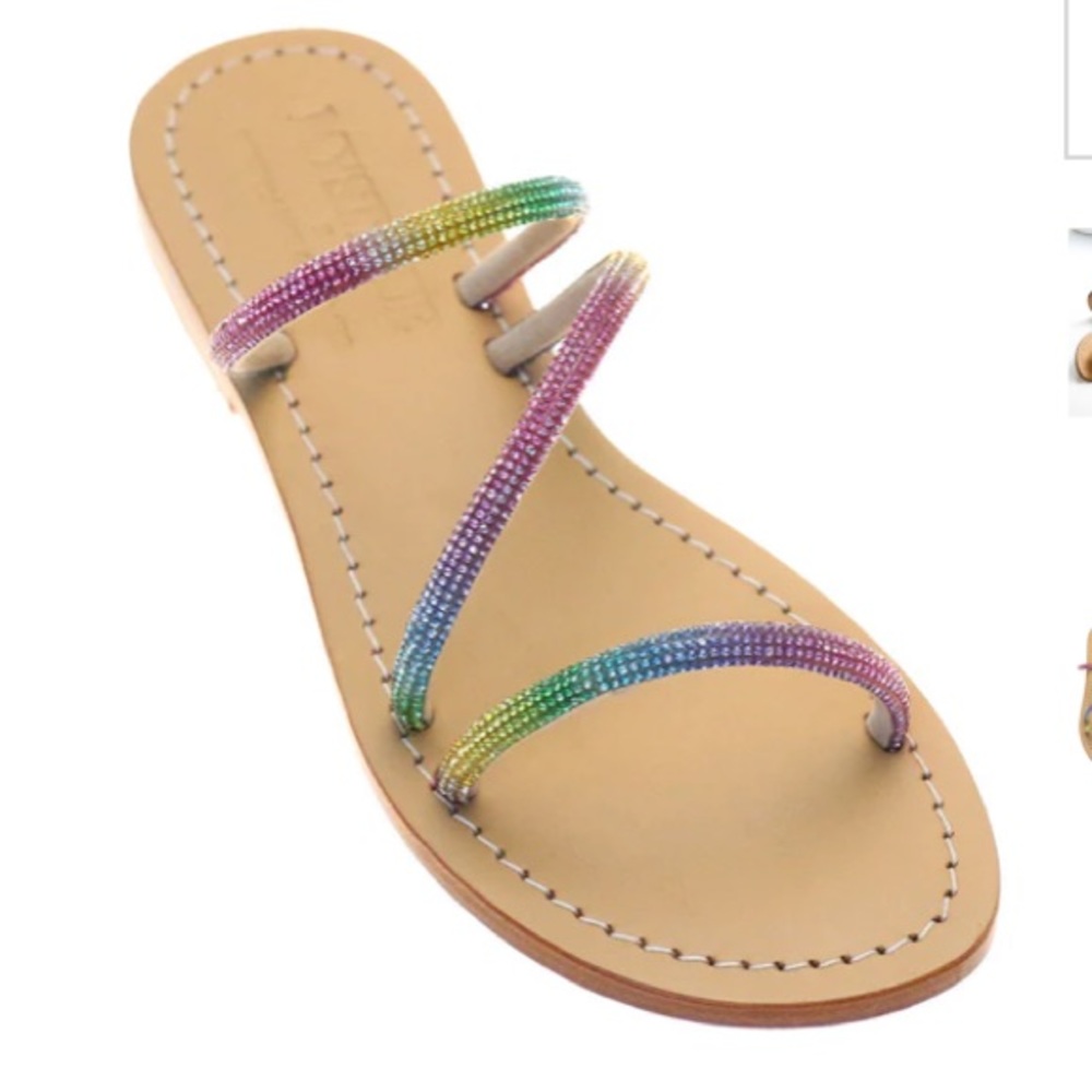 NIB Mystique x Stephanie Gottlieb Lizzie sandal multi - Picture 3 of 5